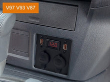 Load image into Gallery viewer, Pajero Cigarette Lighter Multifunctional QC3.0 Fast Charging V97 V93 V87 Pajero USB cigarette Lighter Panel