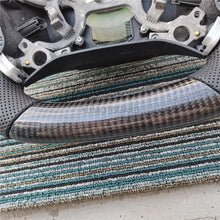 Load image into Gallery viewer, Pajero D-Shape Customised Real Carbon Fiber Sports Steering Wheel Alcantara Leather for Gen 4 Mitsubishi Pajero 2008 - 2021