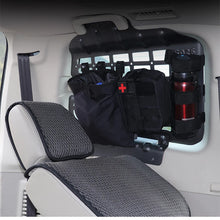 Load image into Gallery viewer, Pajero Rear Trunk Side Window Storage Panel - Sleek Bracket Upgrade