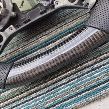 Load image into Gallery viewer, Pajero D-Shape Customised Real Carbon Fiber Sports Steering Wheel Alcantara Leather for Gen 4 Mitsubishi Pajero 2008 - 2021