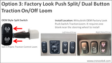 Load image into Gallery viewer, Mitsubishi Pajero Plug & Play Traction On/Off Switch Loom