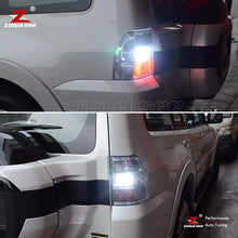 Load image into Gallery viewer, Pajero 2pc Canbus No Error White LED reverse backup tail light bulb for Mitsubishi Pajero Shogun Montero and Sport 1 2 3 4 ( 1990-2020)