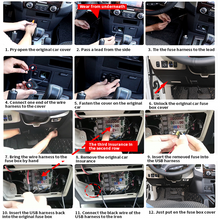 Load image into Gallery viewer, USB Car Charger for Pajero V97 V93