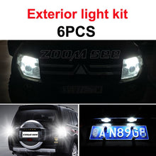 Load image into Gallery viewer, Pajero White LED Exterior Reverse Tail Bulb Plate Parking Side Light For Mitsubishi Pajero Shogun Montero MK3 MK4 3 4 (2000-2021)