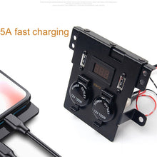 Load image into Gallery viewer, Pajero Cigarette Lighter Multifunctional QC3.0 Fast Charging V97 V93 V87 Pajero USB cigarette Lighter Panel
