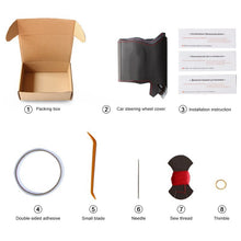 Load image into Gallery viewer, Steering Wheel Leather Stitch Cover for Mitsubishi Pajero 2007-2021 Generation 4