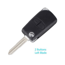 Load image into Gallery viewer, Pajero Key convert to Flip Key Remote For Mitsubishi Pajero, Outlander, Grandis, ASX 2/3 Buttons Modified Flip Folding Remote Key Shell Case