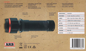 ARB 10500070 Pure View 800 Flashlight