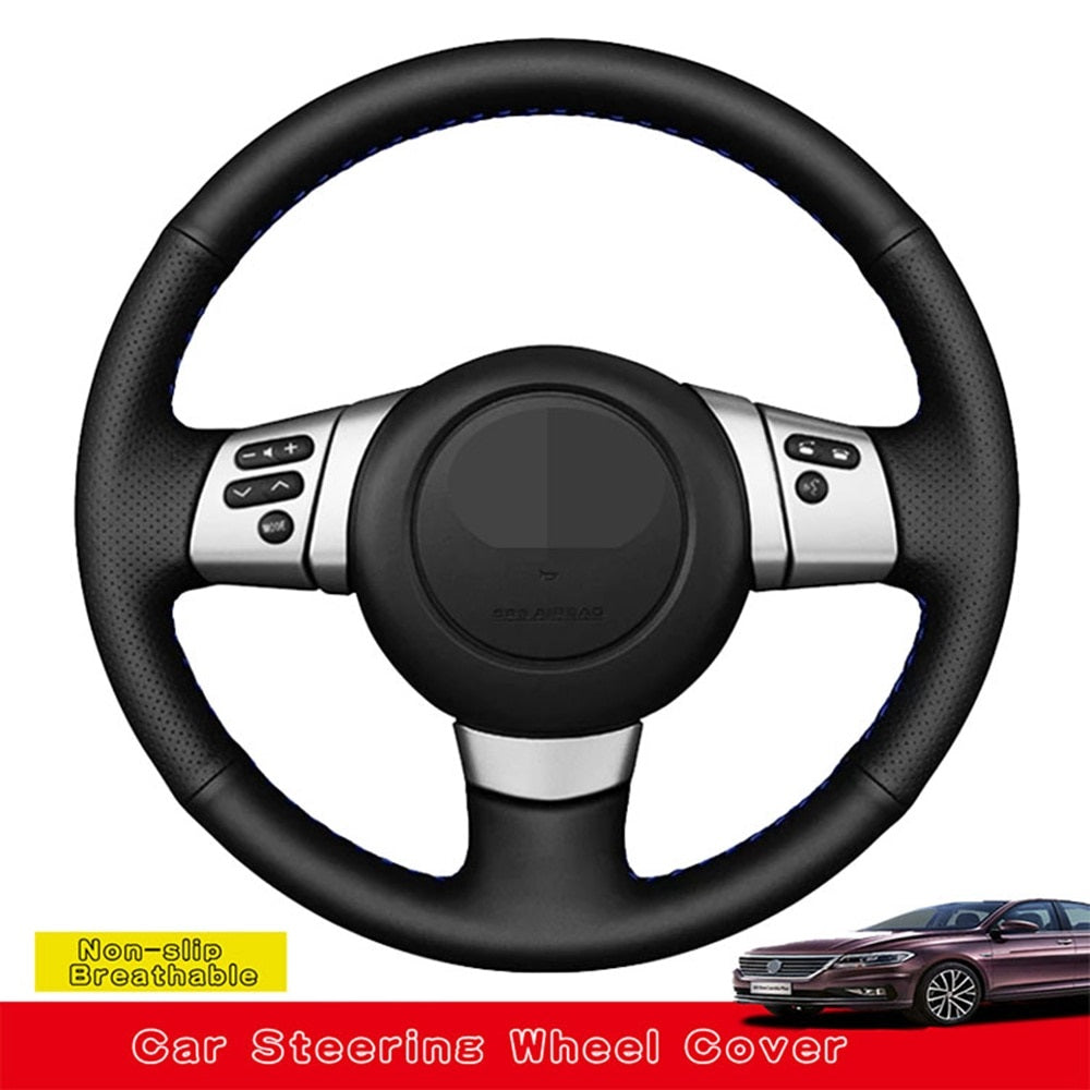 Leather Car Steering Wheel Cover For Toyota FJ Cruiser 2006 to 2023