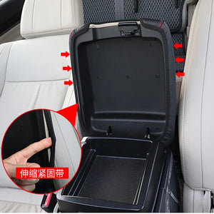 Pajero Armrest Box Protection Cover - PU Leather