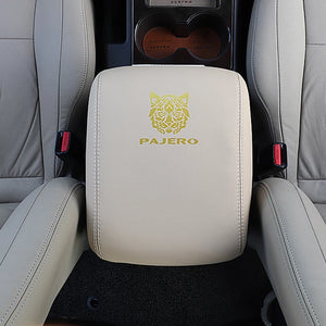 Pajero Armrest Box Protection Cover - PU Leather
