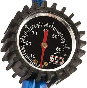ARB ARB605A Analog Tire Pressure Monitor Inflator, Deflator and Flexible Hose