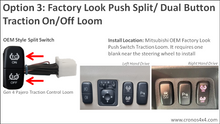 Load image into Gallery viewer, Mitsubishi Pajero Plug &amp; Play Traction On/Off Switch Loom
