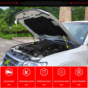 Pajero Front Hood Bonnet Lift Supports Struts Springs Shocks Damper Props for Mitsubishi Pajero 2008~2016 Only