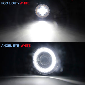 Pajero 2 X Car LED Fog Light Angel Eye Daytime Running Light (DRL) For Gen 4 2007-2015
