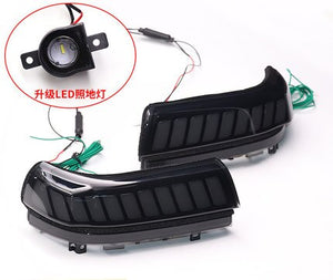 Side Mirror Turn Signal Blinker Day Light Daytime Running Light Assembly Pajero Fog Lamp Modification - For Mitsubishi Pajero