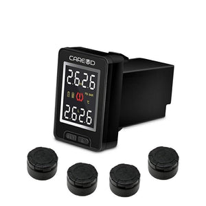 Wireless TPMS Tire Pressure Monitoring System LCD Display