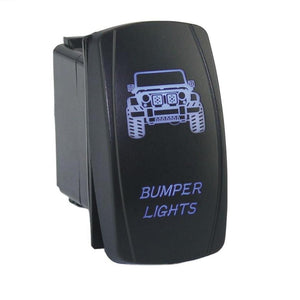 Rocker Switch 12V SPST Carling 5Pin ON-OFF - 1PC