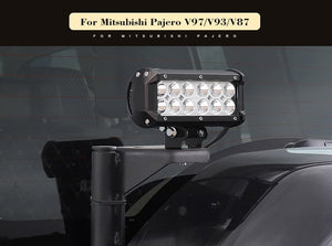 Pajero Flag Pole Base / Pajero Spotlight Bracket Antenna Base Shogun Montero Brake Light Modification Accessories