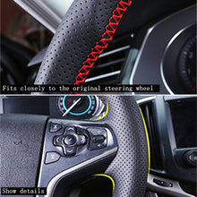 Load image into Gallery viewer, Leather Car Steering Wheel Cover For Toyota FJ Cruiser 2006 to 2023
