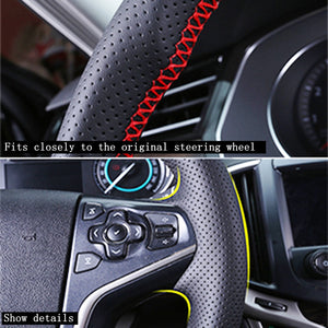Leather Car Steering Wheel Cover For Toyota FJ Cruiser 2006 to 2023