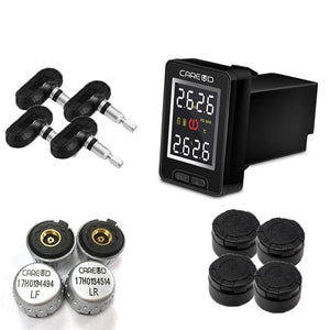 Wireless TPMS Tire Pressure Monitoring System LCD Display