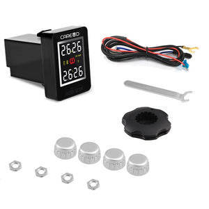Wireless TPMS Tire Pressure Monitoring System LCD Display