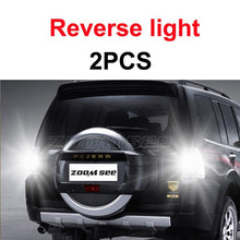 Load image into Gallery viewer, Pajero White LED Exterior Reverse Tail Bulb Plate Parking Side Light For Mitsubishi Pajero Shogun Montero MK3 MK4 3 4 (2000-2021)
