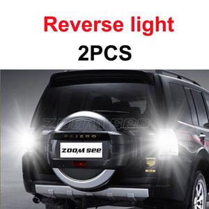Pajero White LED Exterior Reverse Tail Bulb Plate Parking Side Light For Mitsubishi Pajero Shogun Montero MK3 MK4 3 4 (2000-2021)