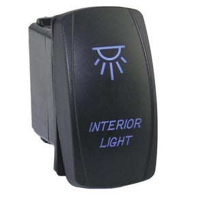 Rocker Switch 12V SPST Carling 5Pin ON-OFF - 1PC