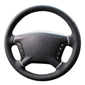 Steering Wheel Leather Stitch Cover for Mitsubishi Pajero 2007-2021 Generation 4