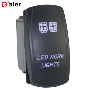 Rocker Switch 12V SPST Carling 5Pin ON-OFF - 1PC