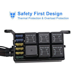 Switch Panel Relay Fuse Box