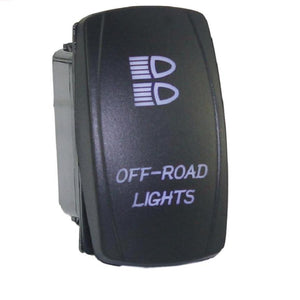 Rocker Switch 12V SPST Carling 5Pin ON-OFF - 1PC