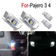 Load image into Gallery viewer, Pajero White LED Exterior Reverse Tail Bulb Plate Parking Side Light For Mitsubishi Pajero Shogun Montero MK3 MK4 3 4 (2000-2021)
