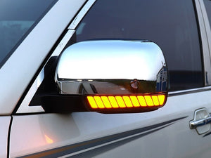 Side Mirror Turn Signal Blinker Day Light Daytime Running Light Assembly Pajero Fog Lamp Modification - For Mitsubishi Pajero