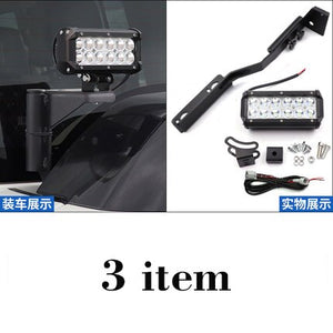 Pajero Flag Pole Base / Pajero Spotlight Bracket Antenna Base Shogun Montero Brake Light Modification Accessories