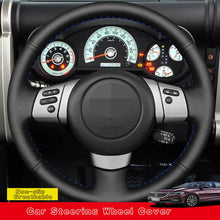 Load image into Gallery viewer, Leather Car Steering Wheel Cover For Toyota FJ Cruiser 2006 to 2023
