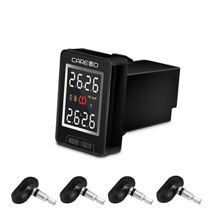 Wireless TPMS Tire Pressure Monitoring System LCD Display