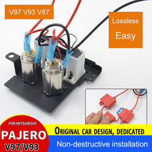 Load image into Gallery viewer, Pajero Cigarette Lighter Multifunctional QC3.0 Fast Charging V97 V93 V87 Pajero USB cigarette Lighter Panel

