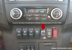 Wireless TPMS Tire Pressure Monitoring System LCD Display