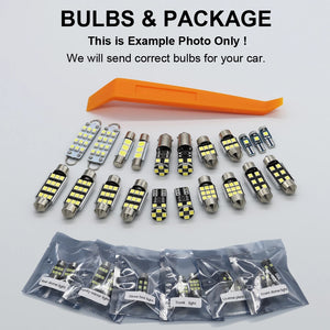 Perfect White LED interior bulb indoor light kit For Mitsubishi Pajero  MK3 MK4 (2000-2021)