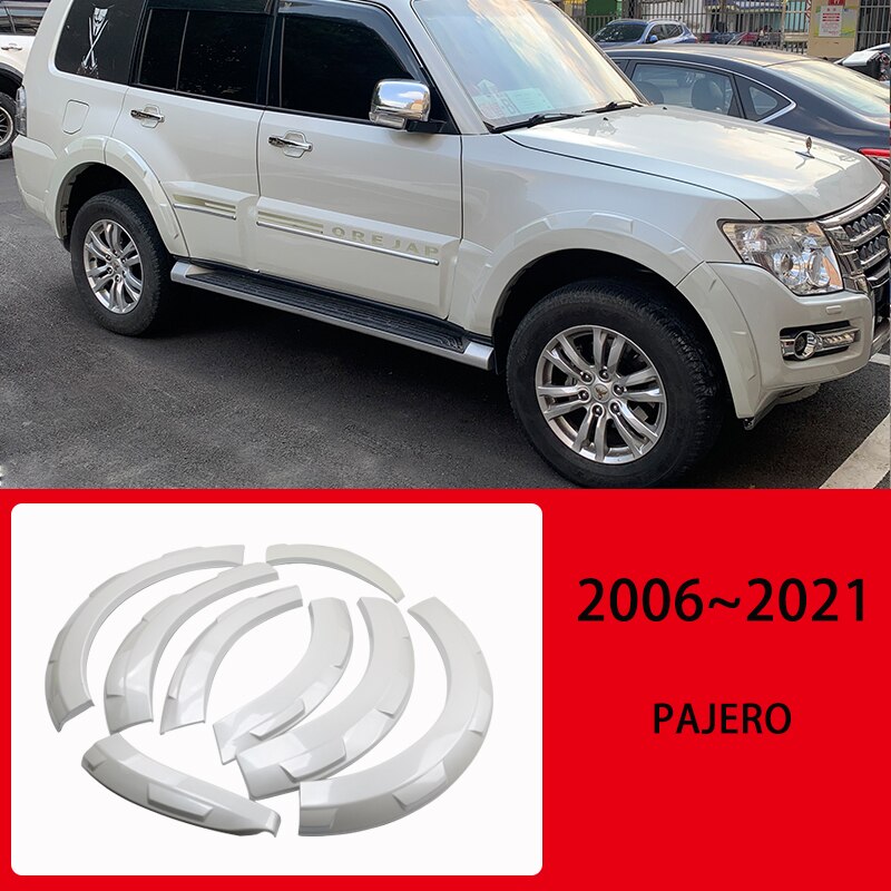 Pajero Flares Mudguards Off-Road Wheel Eyebrows Widened Decorative V97 V93 Pajero Shogun Wheel Fender Accessorie