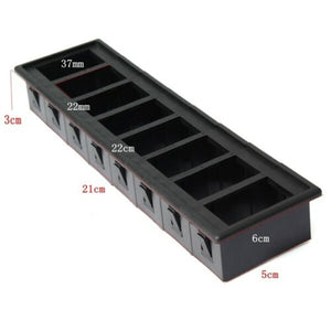 Rocker Switch 7 Gang Panel Housing Holder